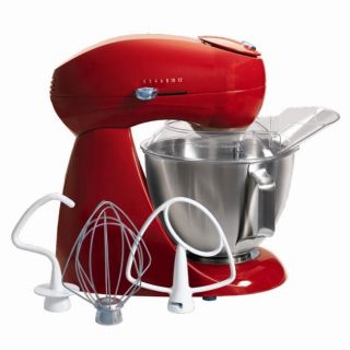 Hamilton Beach Electrics Red All metal Stand Mixer (Refurbished