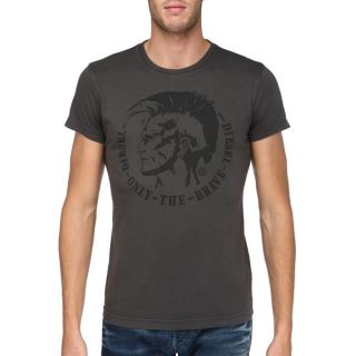 DIESEL T Shirt Homme Marron   Achat / Vente T SHIRT DIESEL T Shirt