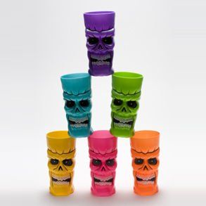 Plastic Skull Cup Toys & Games