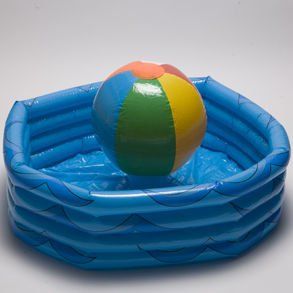 Beach Ball Cooler Inflate Toys & Games