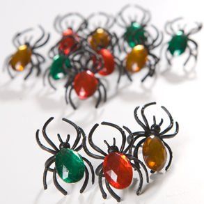 Jewel Spider Rings Toys & Games