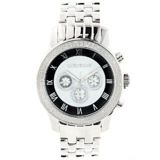 Designer Watches Luxurman Mens Diamond Watch 0.25ct Watches 