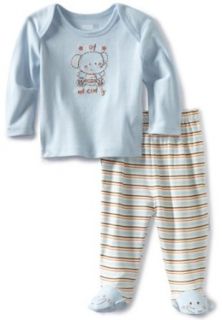 Vitamins Baby  boys Newborn 2 Piece Footed Pajama Set Cute
