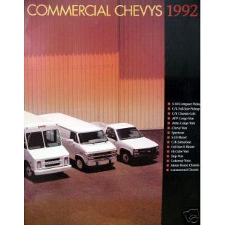 1992 Chevrolet Commercial Truck brochure 