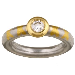 Platinum 1/3ct TDW Paloma Picasso Diamond Tiffany Ring (G, VS1
