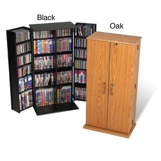 Tall Locking Media Storage Cabinet
