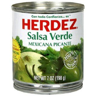 Herdez Green Salsa Verde, 7 Ounce Cans (Pack of 12) 