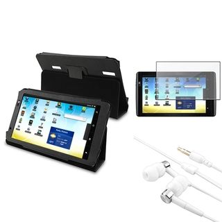 BasAcc Case/ Screen Protector/ Headset for Archos 101 Internet Tablet