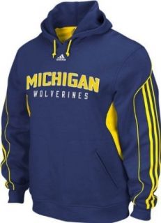 Michigan Wolverines Adidas Fan Gear Pullover Hooded