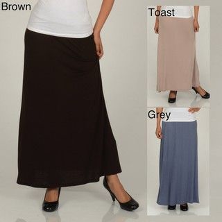 AnnaLee + Hope Womens Full Length Maxi Skirt