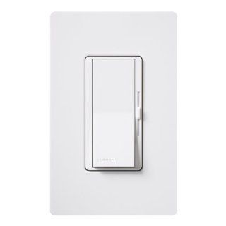Lutron DVWCL 153PH WH Diva Dimmable CFL/LED Dimmer with Wallplate