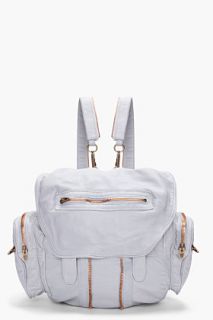 Alexander Wang Grey Marti Mercury Backpack for women