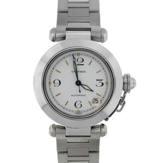 Pre owned Cartier Unisex Pasha C Series Stainless Steel Watch