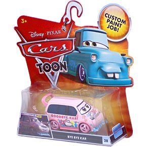 Disney / Pixar CARS TOON 155 Die Cast Car Bye Bye Kar