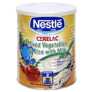 Nestle Cerelac Mixed Vegetables & Rice with Milk 400g (England