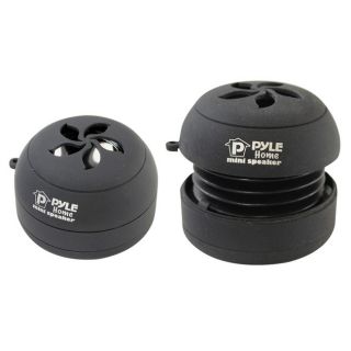 Pyle Bass Expanding Rechargeable Dual Mini Speakers for iPod/ 
