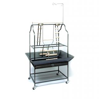 Prevue Pet Products Parrot Playstand 3180 Black Hammertone Today $122