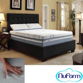 NuForm Luxury Gel Memory Foam 13 inch Dual Layer King size Mattress