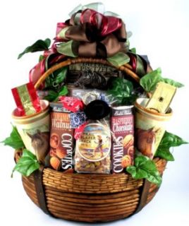 Galloping Gourmet  Horse Themed Gourmet Gift Basket for the Horse