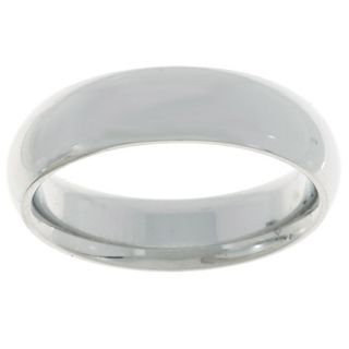 14k White Gold Mens 5 mm Comfort Fit Wedding Band Today $486.99 5.0