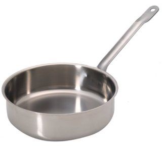 Sitram Catering 3.2 Quart Commercial Stainless Steel Saute