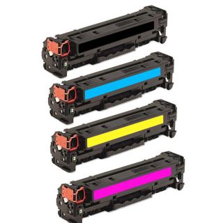 HP Black/ Color Toner Cartridges (Pack of 4) (Remanufactured) Today $