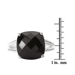 Sterling SIlver and Black Onyx Ring