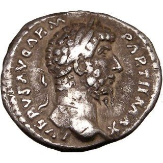 LUCIUS VERUS Victory v PARTHIA 166AD Rare Authentic Ancient Silver
