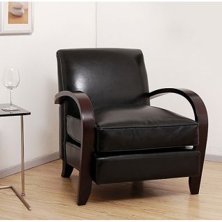 Bloomington Black Leather Chair