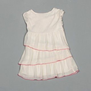 Hype Girls Ivory Tiered Dress