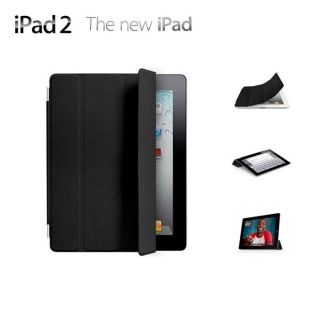 Apple iPad Smart Cover  Cuir   Noir   Achat / Vente COQUE   HOUSSE