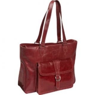 Clark & Mayfield Stafford Vintage Leather Laptop Tote 17.3