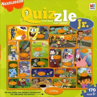 Quizzle Jr. Nickelodeon Jigsaw Puzzle 170pc Toys & Games