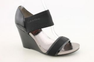  Calvin Klein Collection Womens Fayth Pump,Black,8 M US Shoes