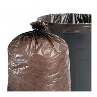 Stout Total Recycled Content Brown 56 gallon Trash Bags (Case of 100