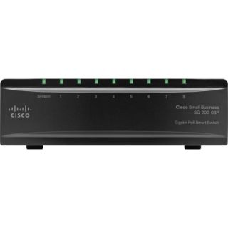 Cisco SG200 08P Ethernet Switch   8 Port Today $214.37