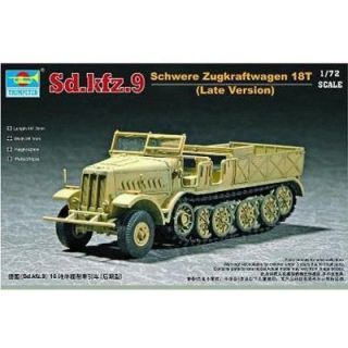 Sd.Kfz.9 Schwere Zugkraftwagen 18t Type F3   Version tardive du semi