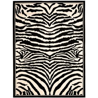 collection zebra black white rug 4 x 6 msrp $ 216 00 today $ 71 99 off