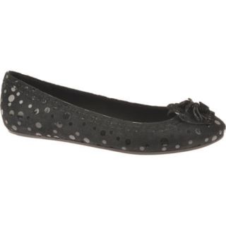 Womens Antia Shoes Abella Black Polka Dot Suede Today $81.45