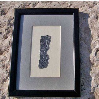 Silver Aaronic Blessing in a frame (20 x 15 cm) Johnny Oz