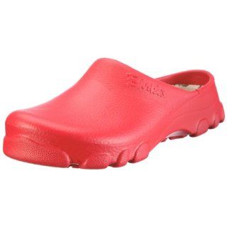 Birkis clogs Outdoor Birki from Alpro Cell in Red with a narrow insole