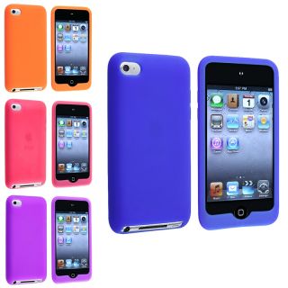 Blue/ Orange/ Pink/ Purple Case for Apple iPod Touch 4th Generation