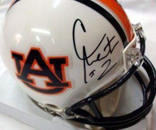 Cam Newton Autographed/Hand Signed Auburn Mini Helmet PSA