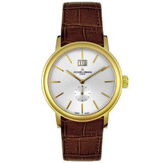 Jacques Lemans Mens GU178C Geneve Baca Extra Flat Collection Watch