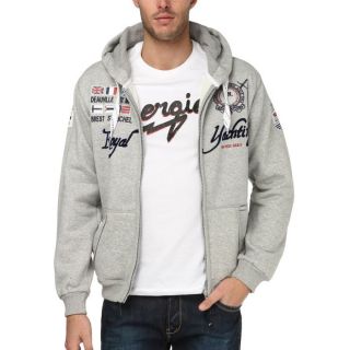 GEOGRAPHICAL NORWAY Sweat Homme Gris Gris   Achat / Vente SWEATSHIRT