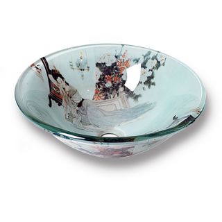 Xiu Modern Tempered Glass Vessel Bathroom Sink Today $93.99 5.0 (1