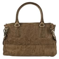 Givenchy Medium Pandora Brown Textured Leather Messenger Bag
