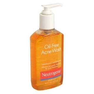  Neutrogena Oil Free Acne Wash, 6 Fluid Ounce (177 ml) Beauty