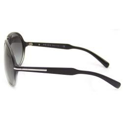 Prada Womens Black to Clear Transition Plastic Sunglasses