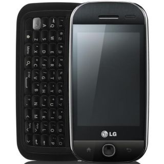LG Eve GW620 GSM Unlocked Black Cell Phone